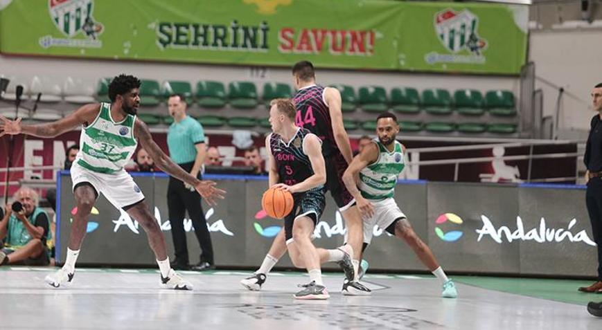 Bursaspor İnfo Yatırım, Telekom Baskets Bonna takıldı