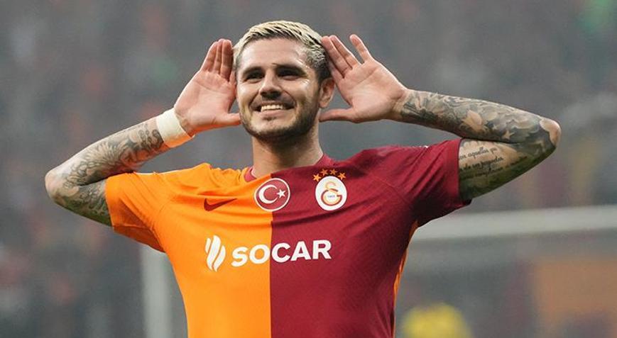 Galatasarayın gol makinesi Icardi Avrupanın zirvesinde Ünlü yıldızları solladı