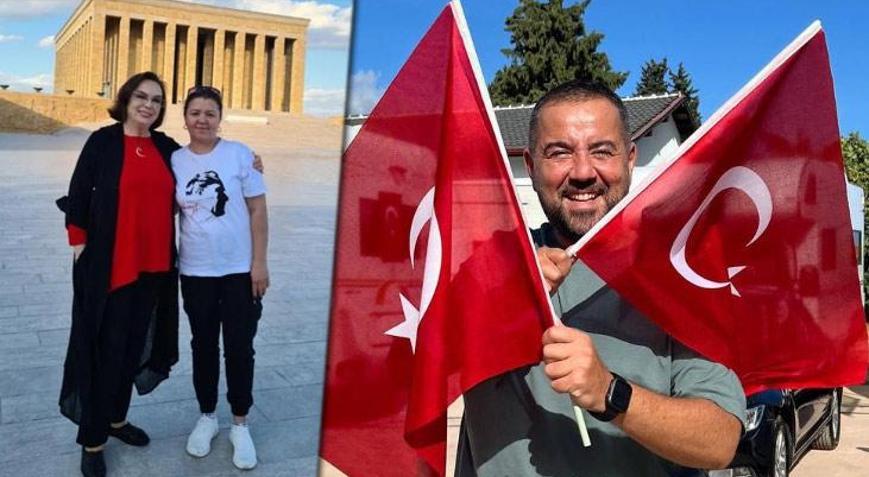 Ünlülerden 29 Ekim paylaşımları Yaşasın Cumhuriyet