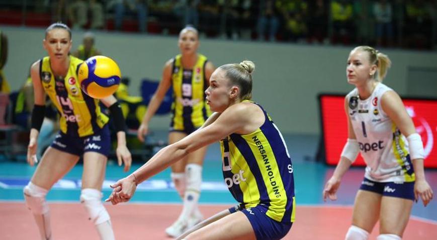 Fenerbahçe Opet, Beşiktaş Ayosa set vermedi
