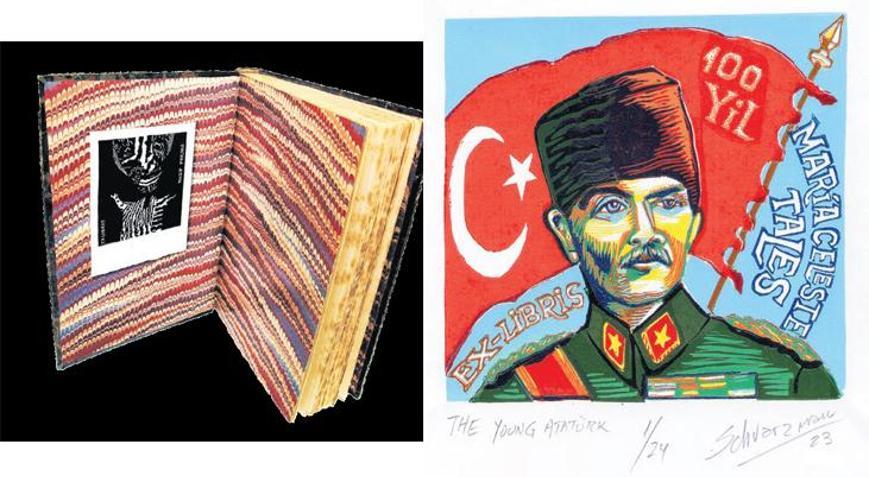 Kitabın kartviziti: ekslibris