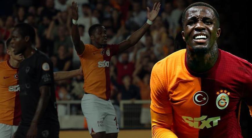 Volkan Demirelin yıldızından inanılmaz hata Galatasarayda Wilfried Zaha seriye bağladı