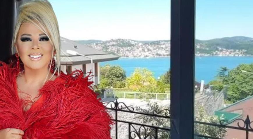Safiye Soyman’ın Boğaz’a bakan süper lüks evi dikkat çekti
