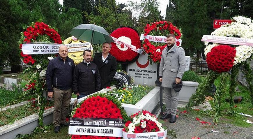 Türk sporunun efsane ismi Naim Süleymanoğlu kabri başında anıldı