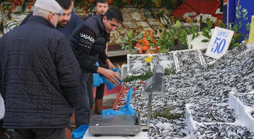 Hamsinin fiyatı düştü