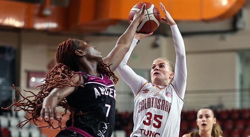 Galatasaray, EuroCup Womenda 5te 5 yaptı