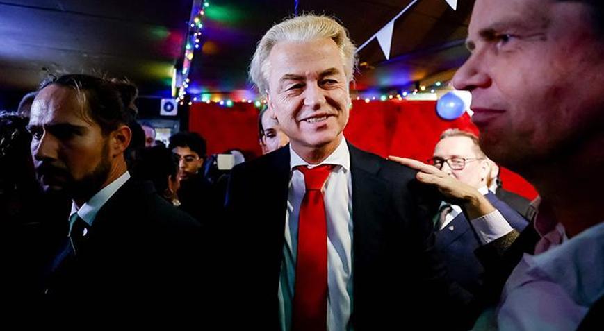 Hollandada seçimleri aşırı sağcı lider Wilders kazandı