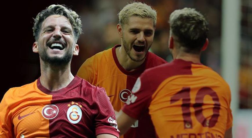 Galatasarayda Dries Mertens hayran bıraktı Şaşırtan istatistik ortaya çıktı