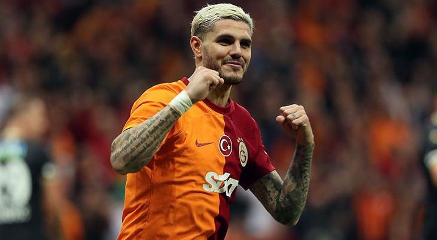 Mauro Icardi şov devam ediyor Süper Ligde 11inci gol sevinci