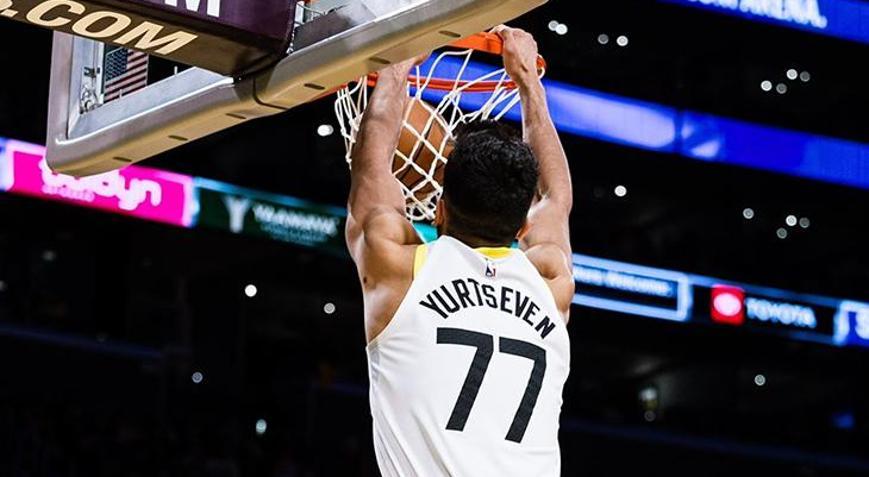 Ömer Faruk Yurtseven ilk 5 başladı Utah Jazz, New Orleans Pelicansı devirdi