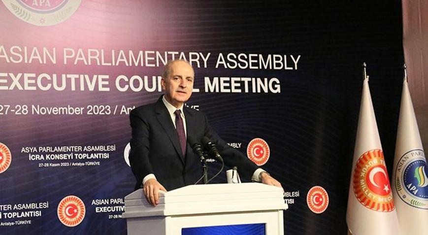 Kurtulmuş: İnsanlığın bittiği noktadayız, konuşmaktan bile utanıyoruz