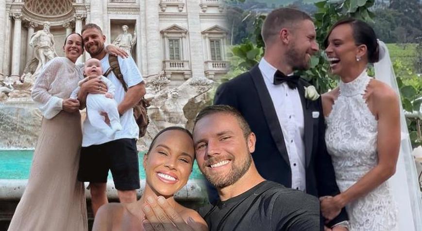 Bonnie Anderson ve Samuel Morrison bebeklerini uyutup evlenmeye gitti