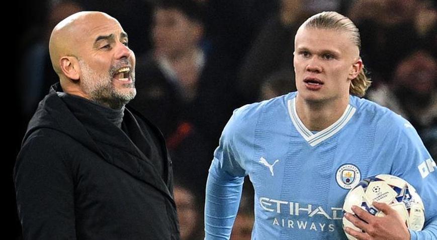 Haaland Şampiyonlar Liginde tarihe geçti Manchester Cityden müthiş geri dönüş