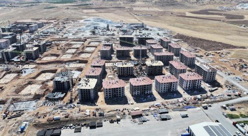 Malatya’da deprem konutları teslime hazırlanıyor