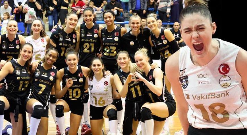 VakıfBankta Carutasu ve Zehra Güneş şov yaptı