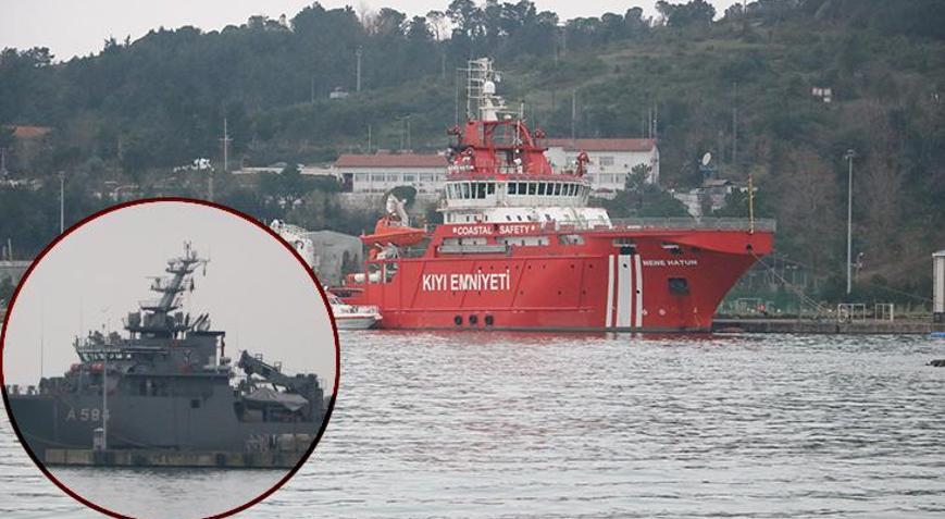 Kafkametler gemisinin kayıp 7 mürettebatı için Nene Hatunun dalgıçları da görevde