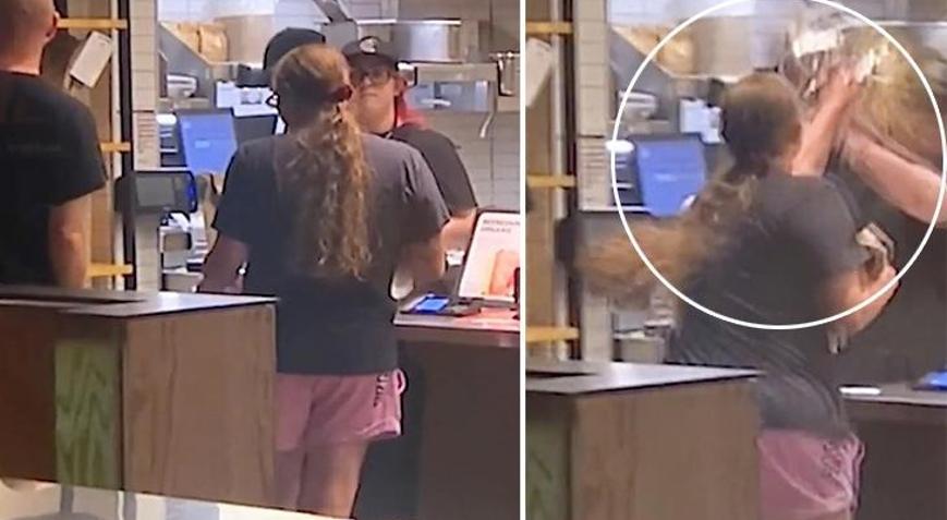 Restoranda çalışanın yüzüne sıcak yemek fırlattı Hakim ders gibi ceza verdi