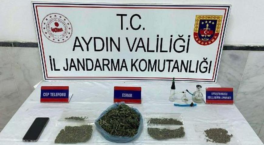 Aydında 4 ayrı suçtan aranan şüpheli uyuşturucuyla yakalandı
