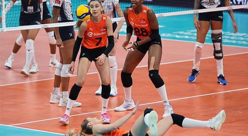 Eczacıbaşı, Vargasın takımı Tianjini yıktı VakıfBank olasılığı