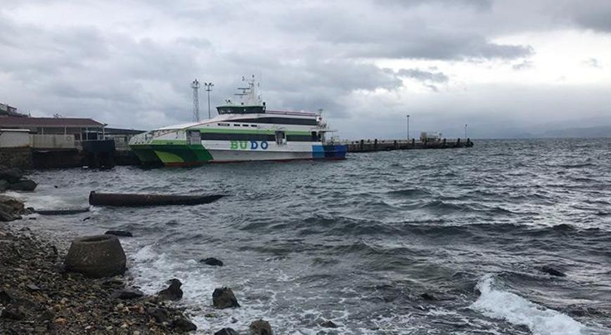 Marmara Denizinde bazı ulaşım seferleri iptal edildi