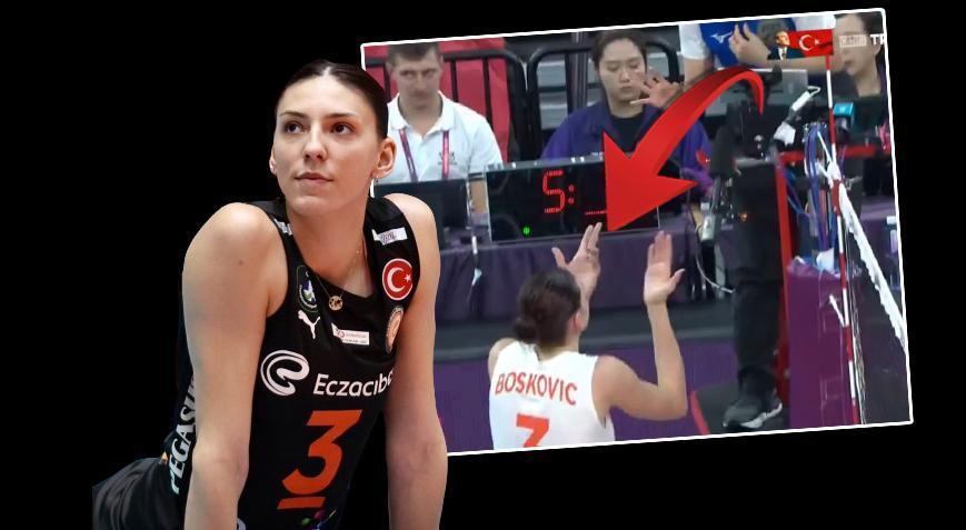 Tijana Boskovicin tepkisi canlı yayına yansıdı Bunu nasıl yaparsın