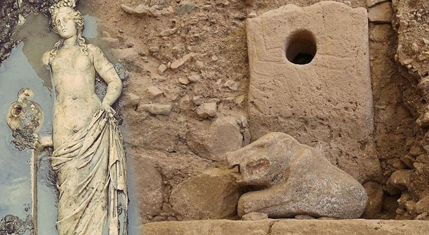 İşte 2023ün en önemli 10 arkeolojik keşfi İlk sırada domuz heykeli ikinci sorada hortlak mezarı