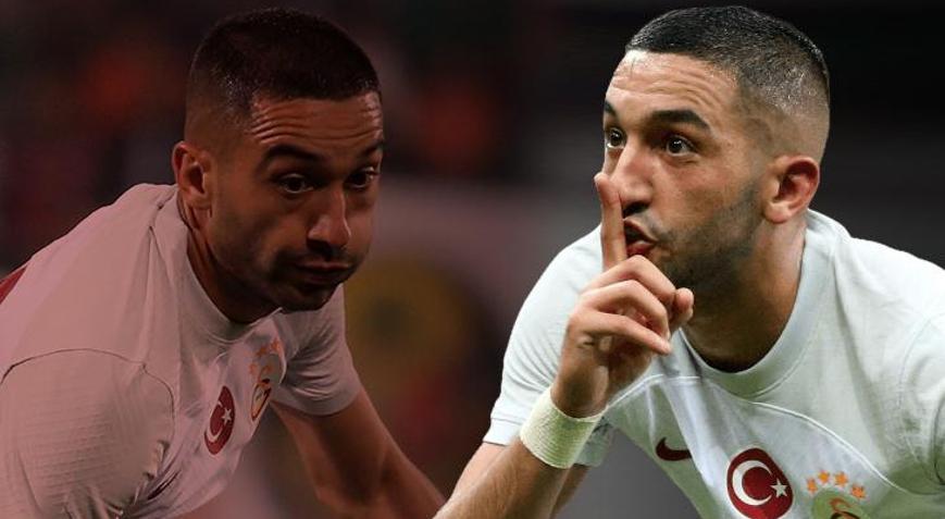 Galatasarayda Hakim Ziyech ile ipler kopuyor Orta sahaya İtalyadan transfer