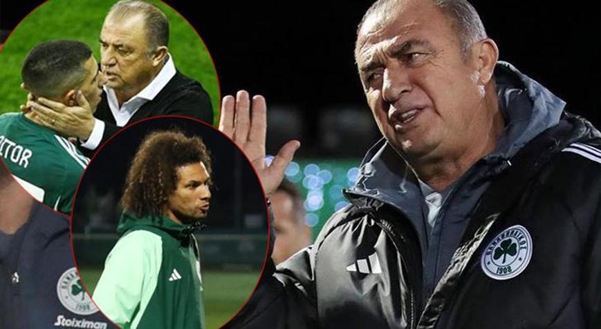 Fatih Terim, Panathinaikosta zaferle başladı Sürpriz Willian Arao kararı