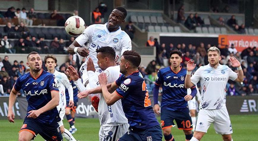 Başakşehir-Adana Demirspor maçında çıt çıkmadı: 0-0