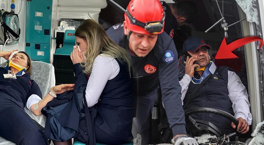 9 kişi dehşeti yaşadı Sürücünün yaptığı herkesi şaşırttı