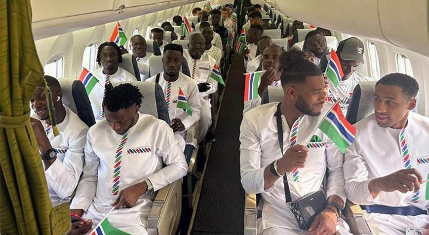 Gambiya Milli Takımı’nın uçağı acil iniş yaptı