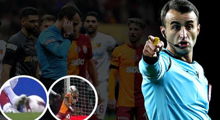 Galatasaray-Kayserispor maçında gol iptali ve penaltı kararları tartışma yarattı Eski hakemler bölündü: Net bir kanıt yok