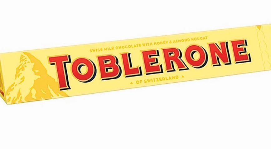 Toblerone çikolatadan plastik çıktı