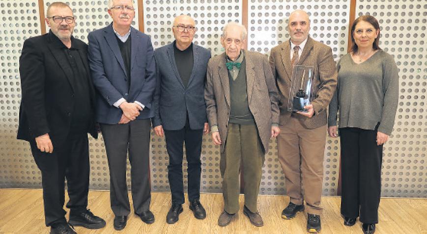 Haldun Taner Ödülü, Polat Özlüoğlu’na takdim edildi