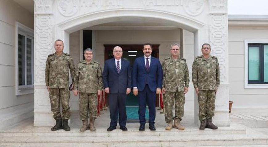 Bakan Gülerden Hatay Valiliğine ziyaret