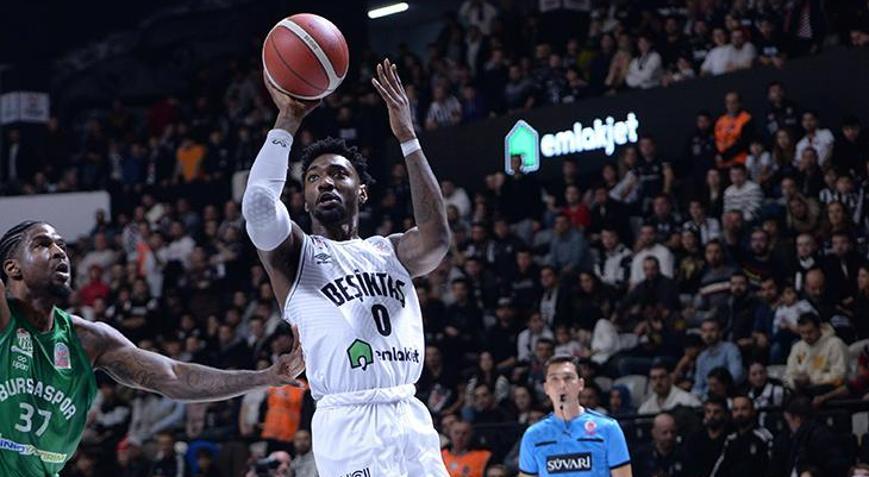 Beşiktaş Emlakjet, Bursaspor İnfo Yatırımı farklı geçti