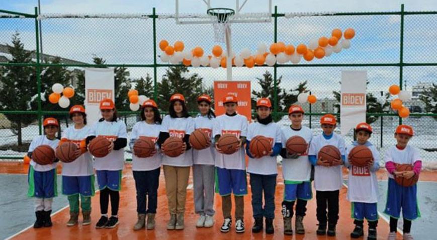 Basketbola destek BİDEV Adımın yenisi Malatyada atıldı