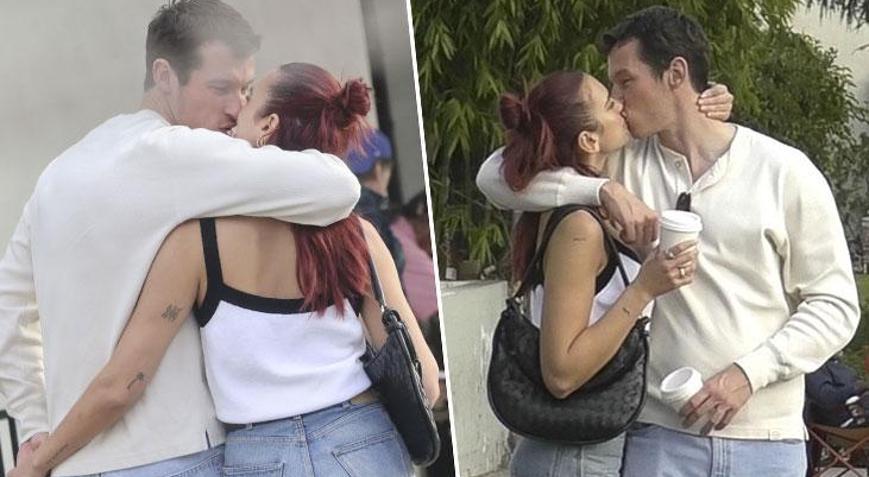 Ünlü çift peşlerindeki paparazzilere aldırmadı Sarmaş dolaş yürüdüler