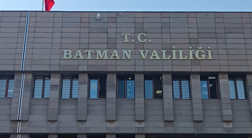 Batman Valiliği duyurdu Eylem ve etkinlikler yasaklandı