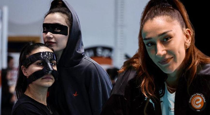 Eczacıbaşında eğlenceli anlar Hande Baladın Zorro oldu