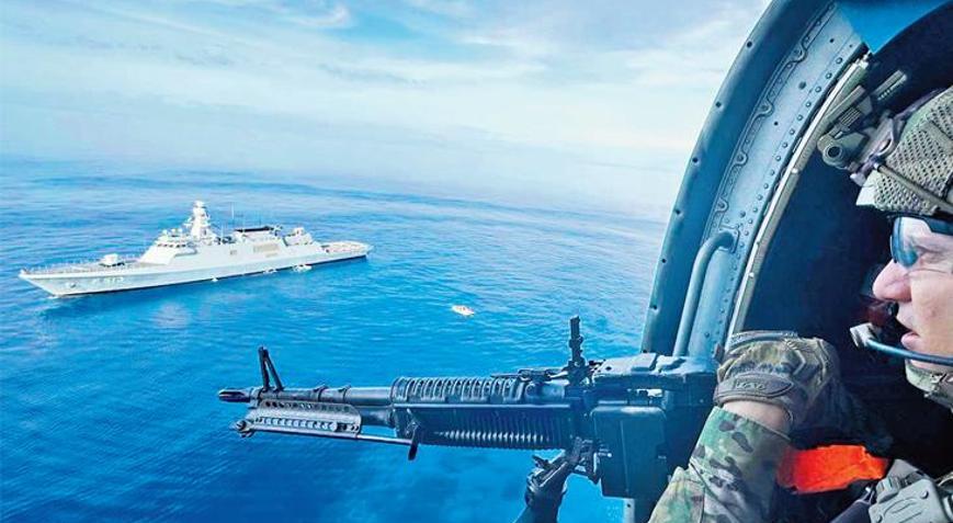 TCG Burgazada Doğu Akdeniz’de