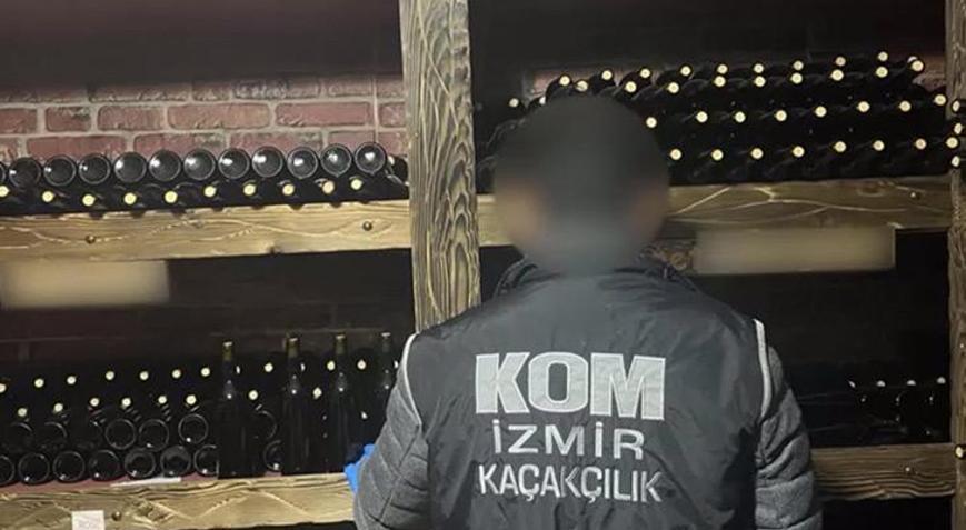 İzmirin 13 ilçesinde kaçakçılık operasyonu