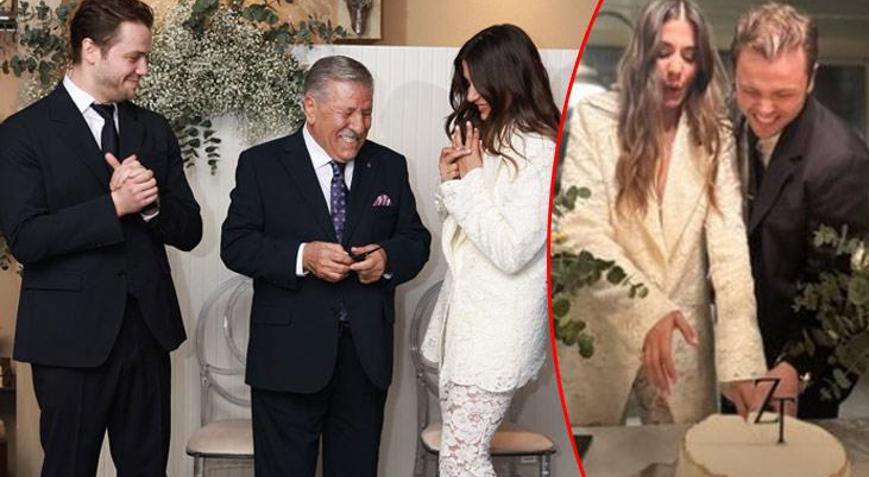 Tolga Sarıtaş ile Zeynep Mayruk nişanlandı