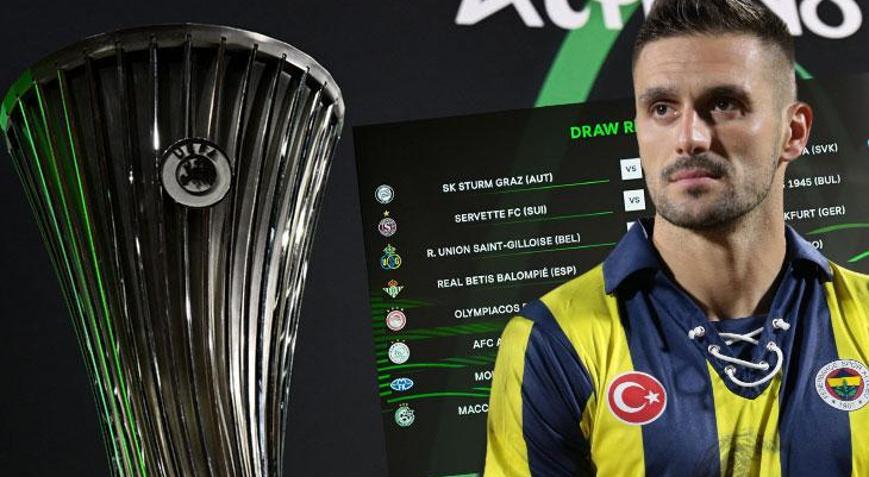 SON DAKİKA: Fenerbahçenin UEFA Avrupa Konferans Ligindeki rakibi belli oldu