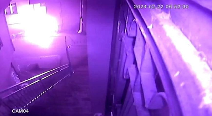 Kız arkadaşının evini yakmıştı Evi ateşe vermeden kız arkadaşına bu mesajı atmış