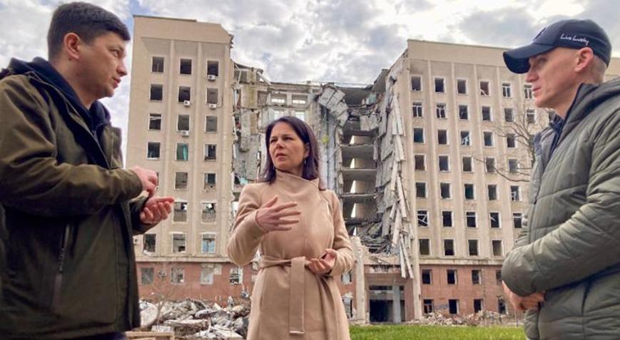 Ziyareti yarıda kesildi Almanya Dışişleri Bakanı apar topar bölgeden ayrıldı