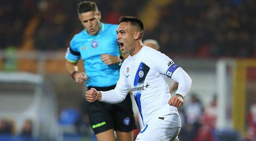 Inter, Lecce deplasmanında 4 attı