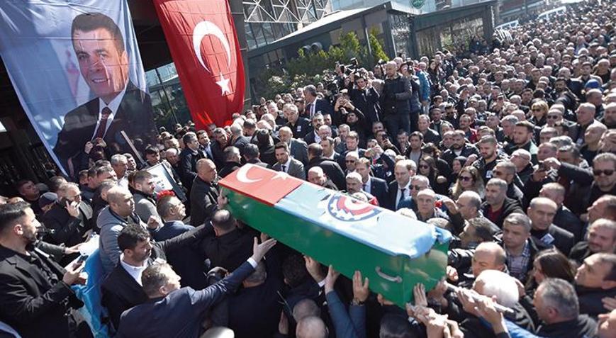 Pevrul Kavlak için  Ankara’da cenaze töreni