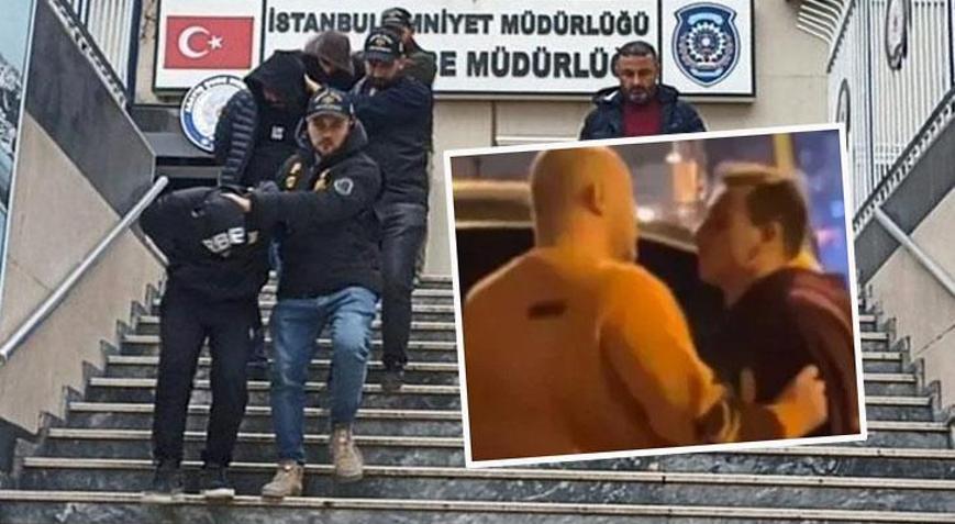 Galatasaraylı Kerem Aktürkoğlu ile trafikte tartışan 4 şüpheli yakalandı