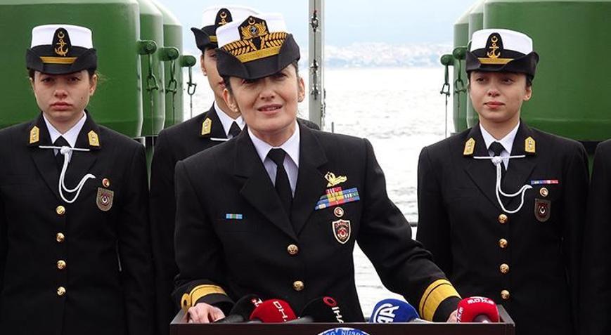 Trkiye'nin ilk kadn amirali Gken Frat tecrbelerini anlatt